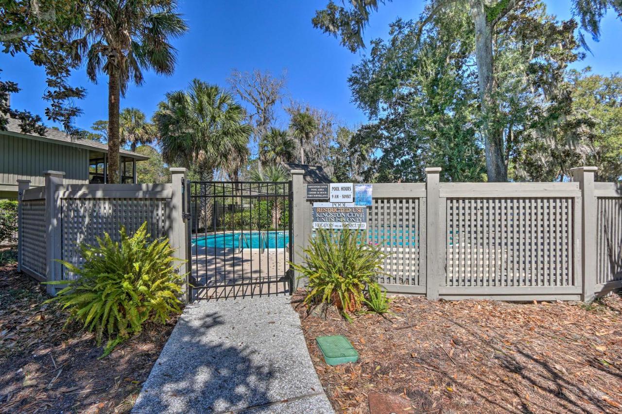 Coastal Oasis With Pool - Walk To Coligny Beach Park Hilton Head Island Exterior foto