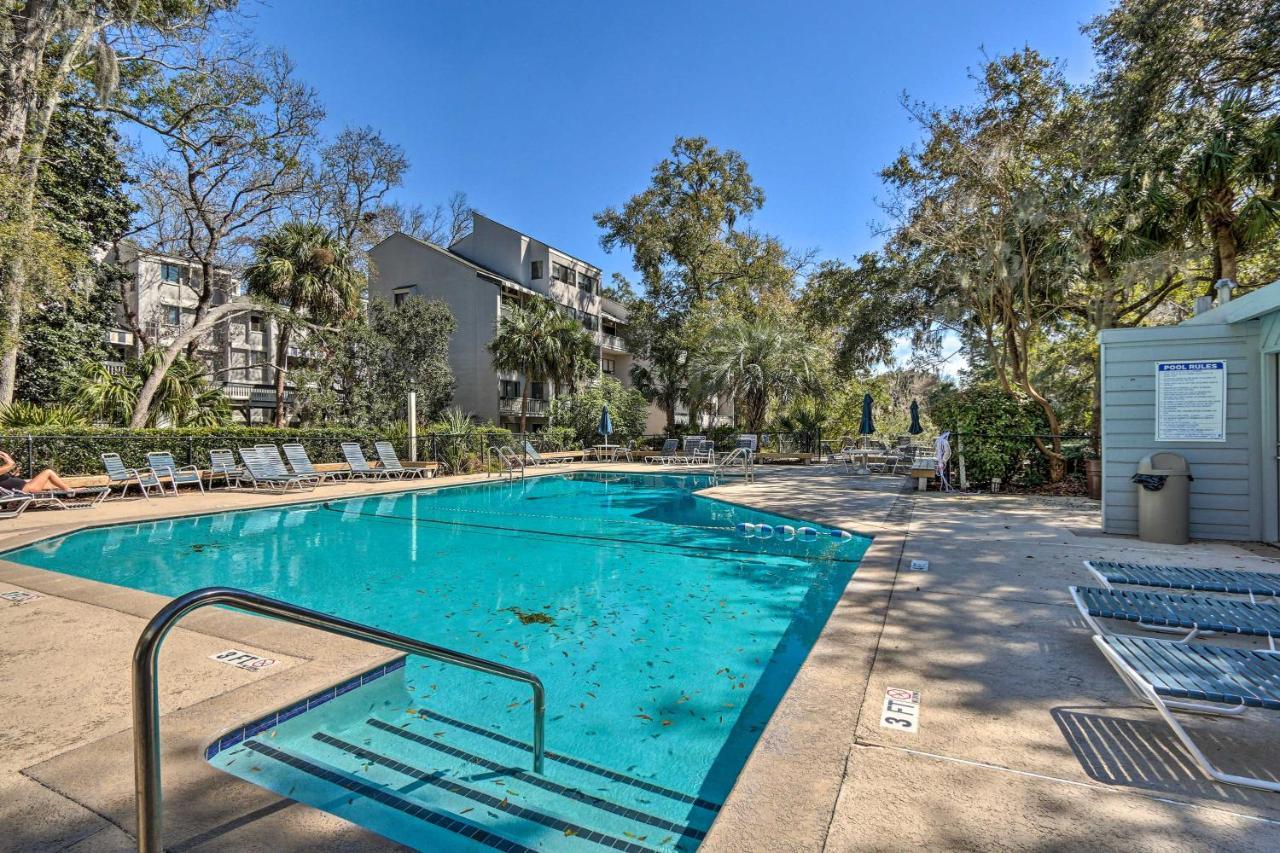 Coastal Oasis With Pool - Walk To Coligny Beach Park Hilton Head Island Exterior foto